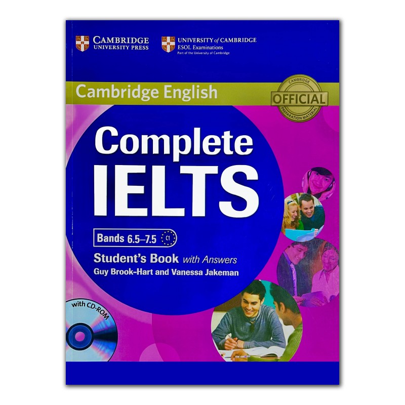 کتاب COMPLETE IELTS C1 6.5-7.5 سایز بزرگ(رحلی)