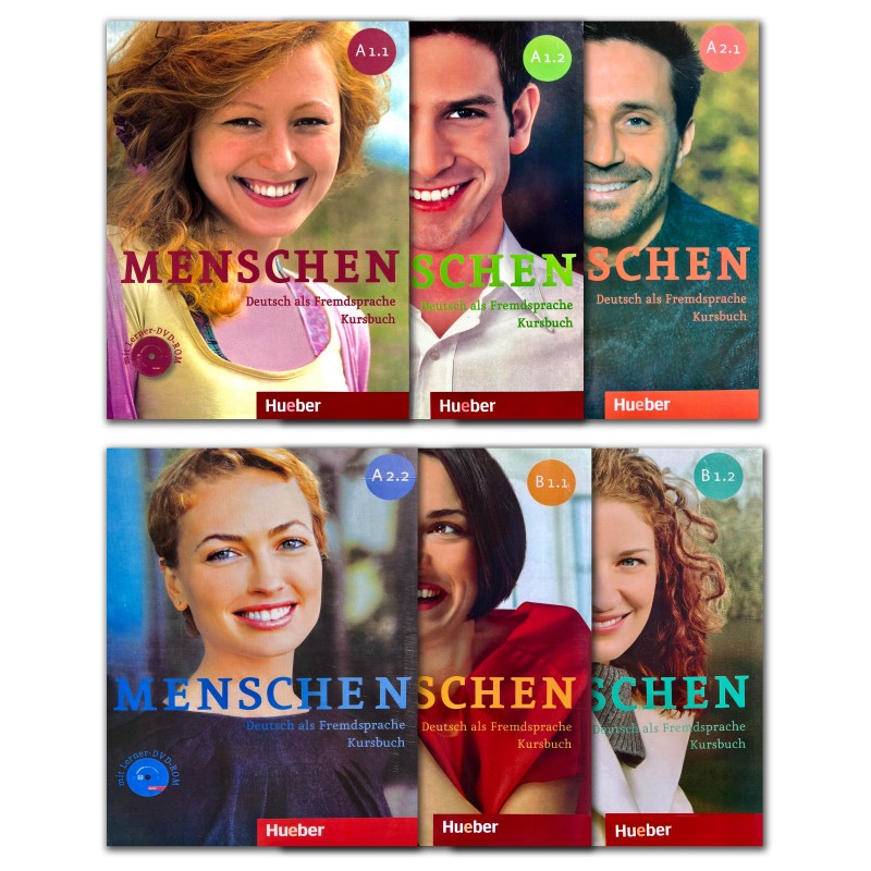 مجموعه 6 جلدی کتاب آلمانی منشن MENSCHEN سایز بزرگ