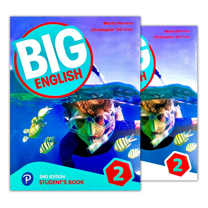 کتاب BIG ENGLISH 2 سایز بزرگ+ کتاب‌کار و فایل صوتی