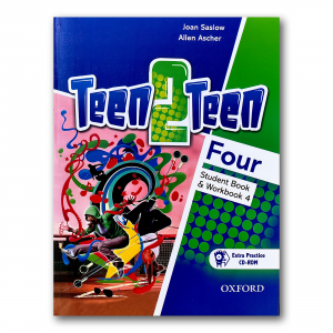 TEEN 2 TEEN 4 Student's Book + Work Book + CD سایز بزرگ (رحلی)