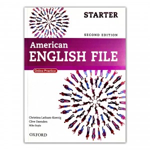 American ENGLISH FILE STARTER  Student&#39;s book +workbook + CD