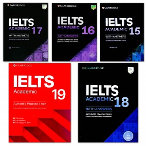 مجموعه کتاب های CAMBRIDGE IELTS ACADEMIC 15 -19