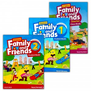 سری 3 جلدی کتاب FAMILY AND FRIENDS سایز بزرگ
