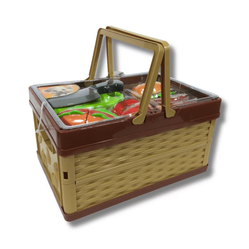 اسباب بازی سبد میوه طرح چوب