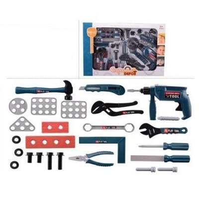 ست ابزار دریل دار باطری خور