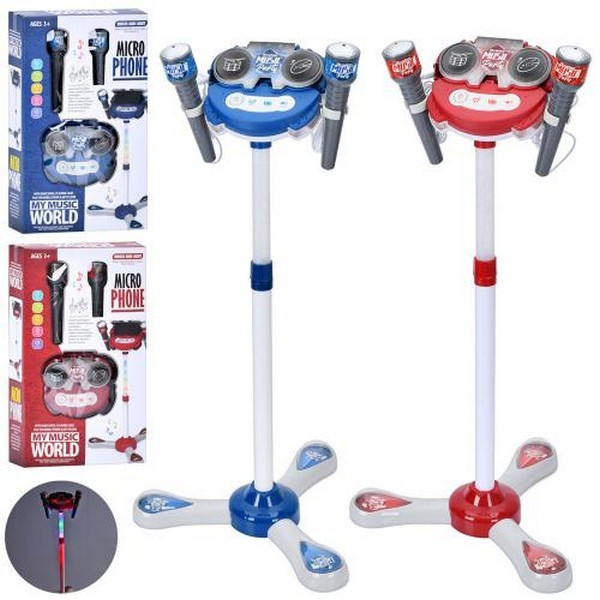 میکروفون 2 عددی کودک به همراه کیت موزیک my music world