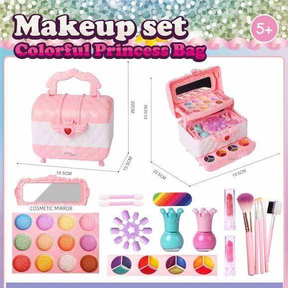 ست کیف آرایشی سه طبقه