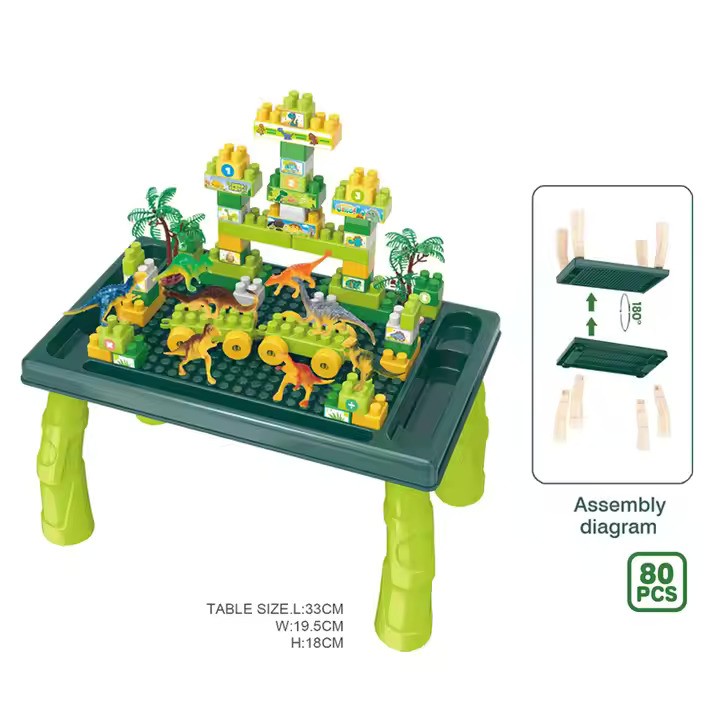 لگو با میز ۸۰ تکه