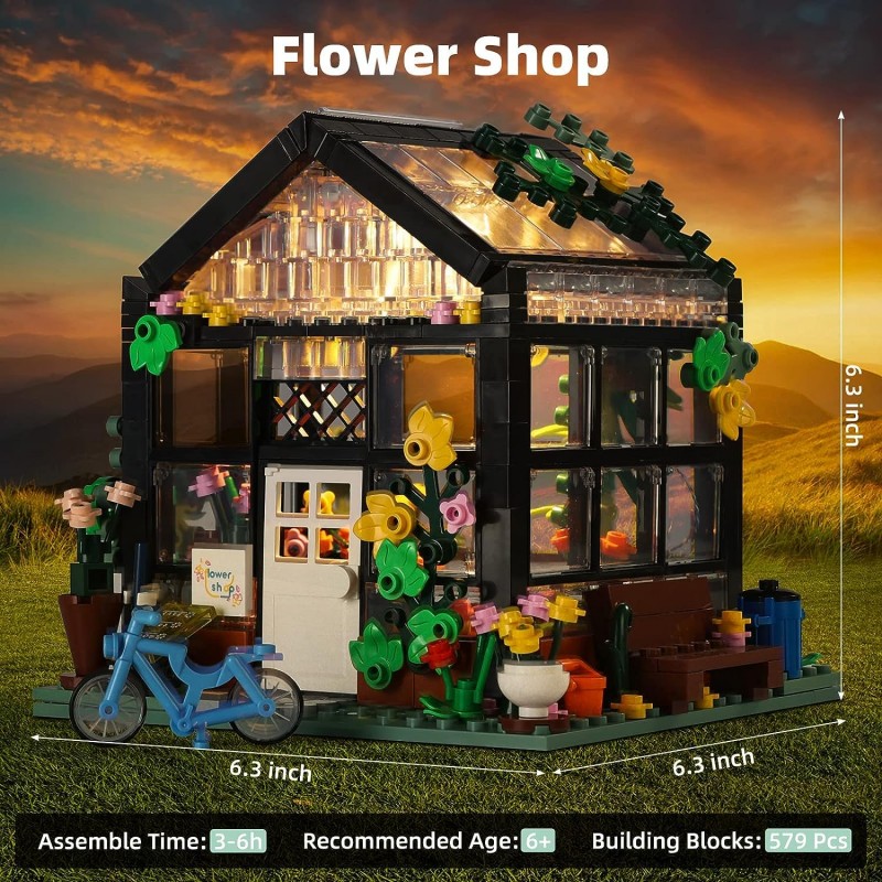 لگو گلخانه ۵۵۱ تکه