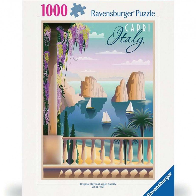 پازل ۱۰۰۰ تکه «پست‌کارت از کاپری»