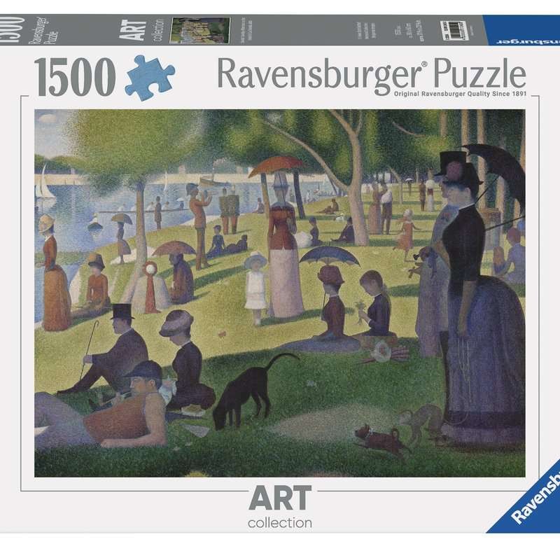 پازل ۱۵۰۰ تکه طرح «یک بعدازظهر یکشنبه در جزیره گراند ژات»