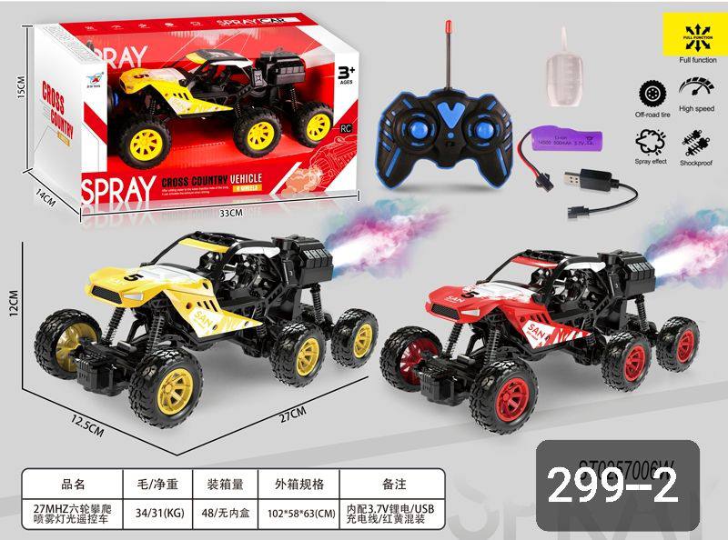 ماشین کنترلی دودزا شش چرخ