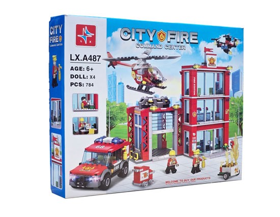 لگو ایستگاه آتش نشانی