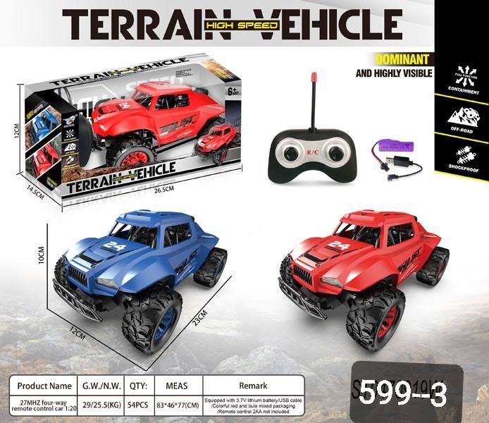 ماشین آفرود کنترلی مدل TERRAIN VEHICLE