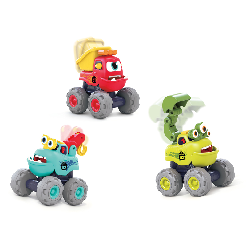 کامیون هیولایی هولا مدل Fun Monster Construction Truck