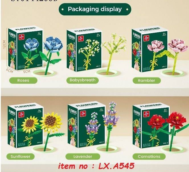 لگوی ساخت گل تکی برند LX