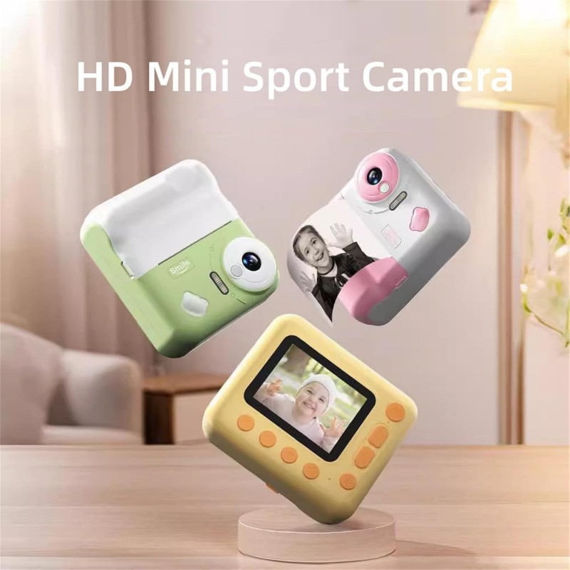دوربین چاپ فوری کودک مدل Mini Print Cam