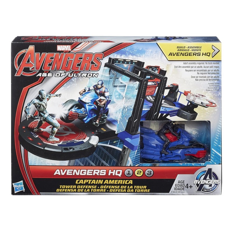 ست بازی اونجرز شامل هالک باستر و کاپیتان آمریکا