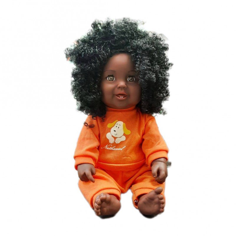 عروسک سیاه دفا لوسی دختر مو فرفری Defa Lucy Girl