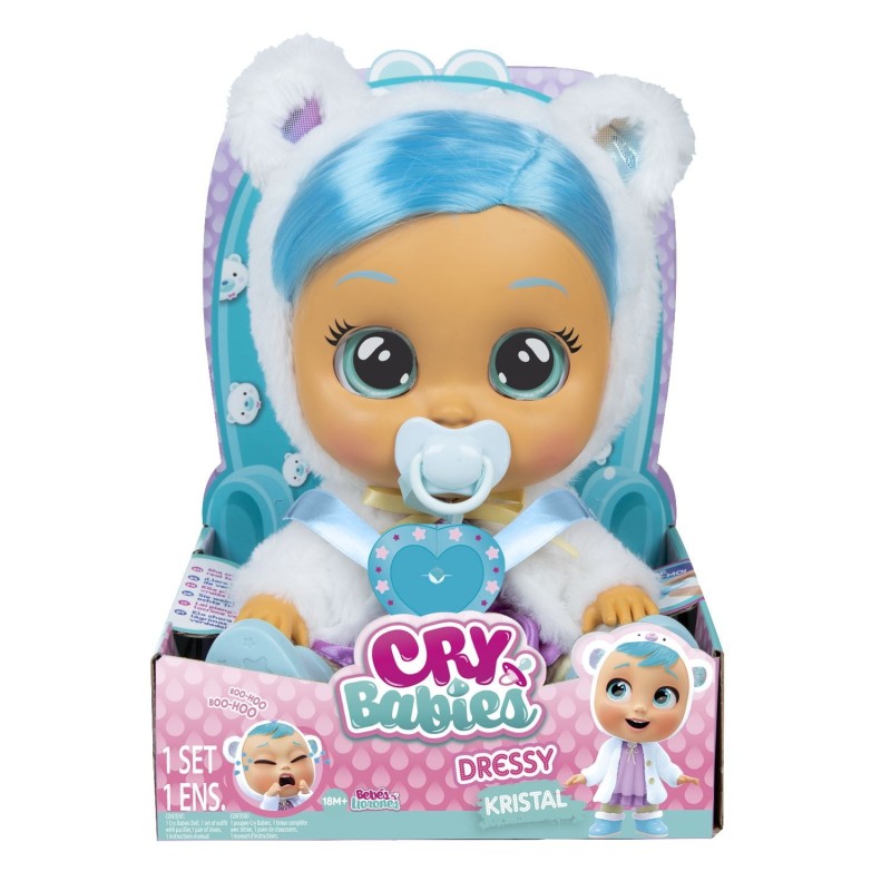 عروسک کرای بیبی مدل Dressy kristal