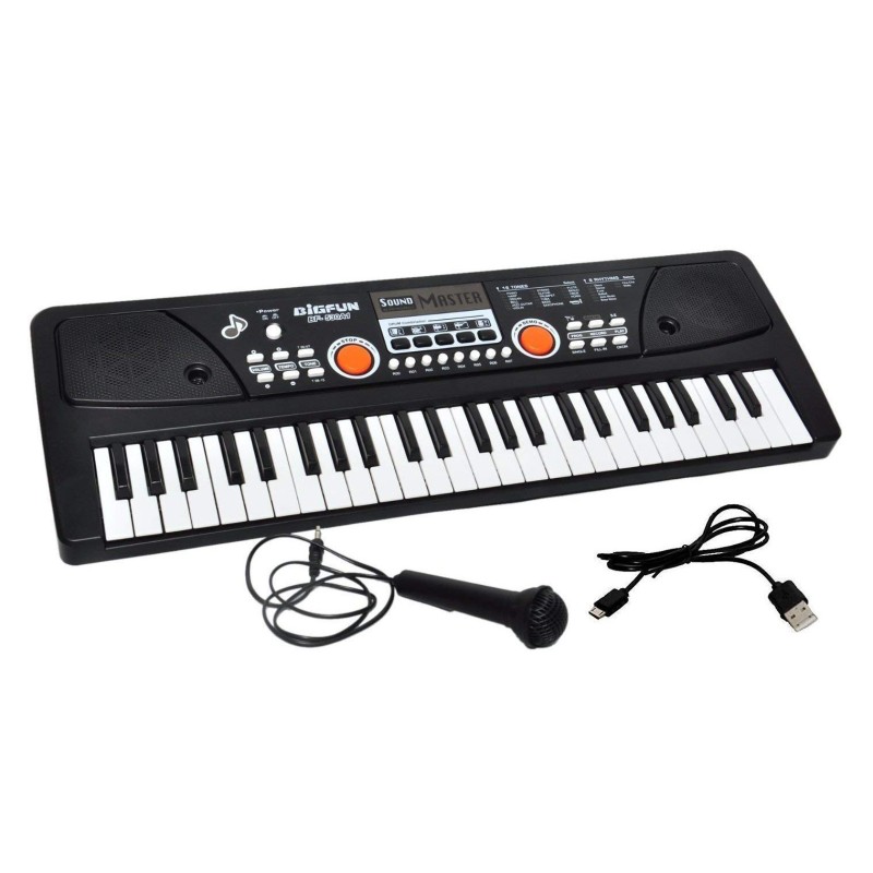 ارگ آموزشی بیگ‌فان مدل کیبورد ۴۹ کلید با USB و میکروفن