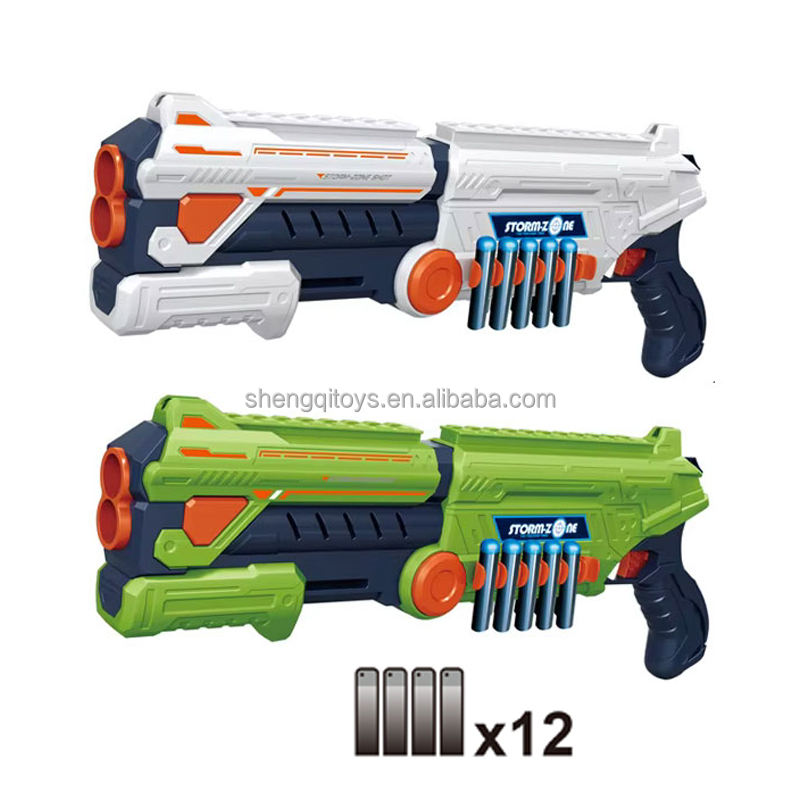 تفنگ اسباب‌ بازی تیر ابری Blaze Storm مدل Soft Ball Gun