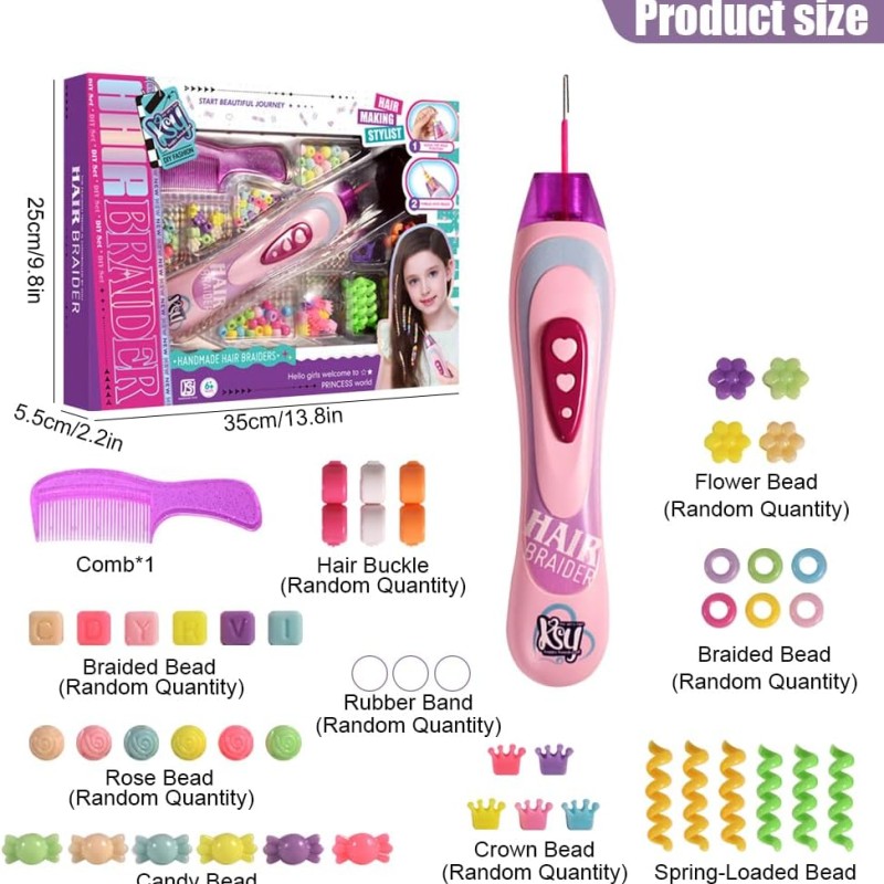 اسباب بازی دستگاه بافت مو Hair Braider