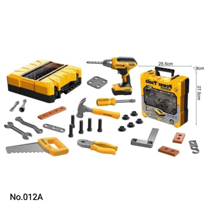 ست ابزار اسباب بازی کودک مدل Power Tools 012A