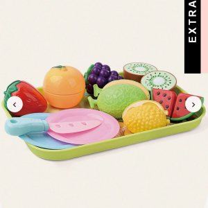 مجموعه میوه و سبزیجات با قابلیت برش