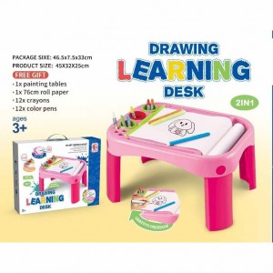 میز نقاشی به همراه وسایل