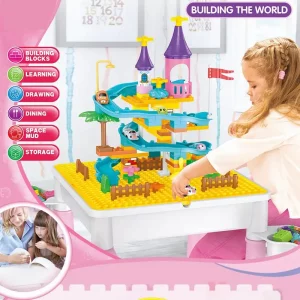 میز لگو دخترانه 84 تکه