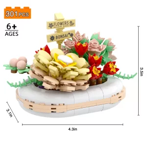 لگو طرح گل 301 قطعه