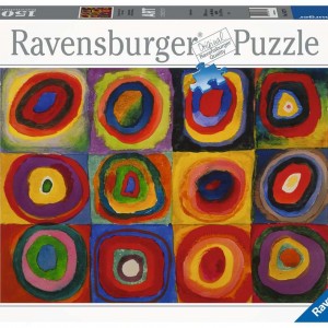 پازل ۱۵۰۰ تکه طرح «مطالعه‌ای بر رنگ»