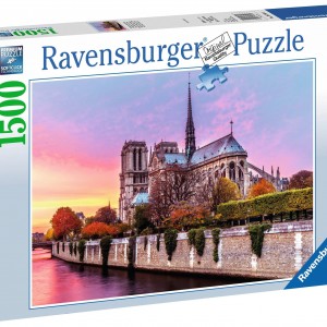 پازل ۱۵۰۰ تکه طرح «Picturesque Notre Dame»