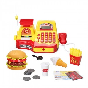 صندوق فروشگاهی با میکروفن و اسکنر