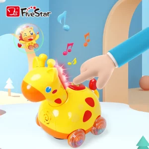 اسباب‌بازی موزیکال یونیکورن و زرافه