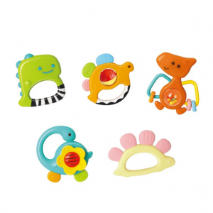 ست جغجغه دایناسوری HOLA مدل Dinosaur Rattles