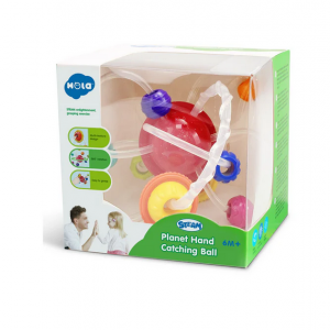 جغجغه و دندانی مدل توپ سیاره‌ای هولا (Planet Hand Catching Ball)