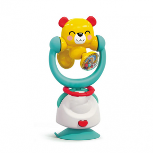 دایناسور آموزشی و جغجغه هولا مدل Highchair Kung Fu Bear