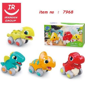 دایناسور چرخ‌دار هولا مدل (Cool Run Dinosaurs)