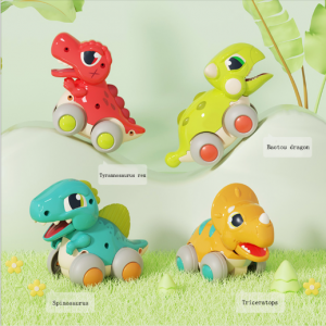 دایناسور چرخ‌دار هولا مدل (Cool Run Dinosaurs)