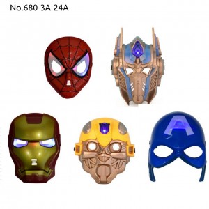 ماسک ابرقهرمان چراغ‌دار