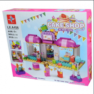 لگو فروشگاه کیک مدل LX.A456 – 213 تکه با 2 فیگور