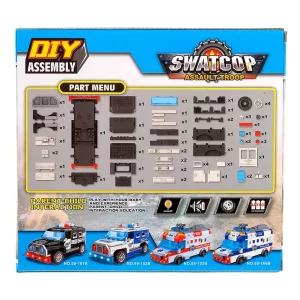 لگو ماشین پلیس 72 تکه