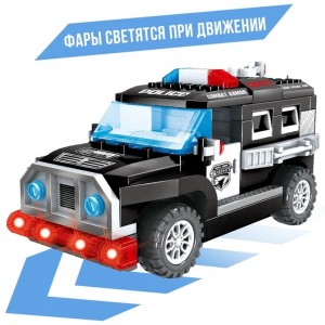 لگو ماشین پلیس 72 تکه