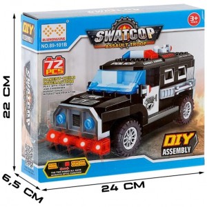 لگو ماشین پلیس 72 تکه