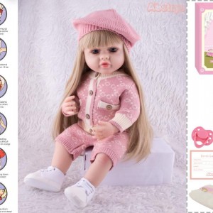 عروسک هوشمند دخترانه سیلیکونی برند ریبورن