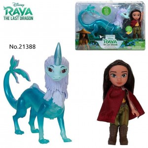 ست فیگور رایا و اژدهای سیسو مدل Raya and The Last Dragon