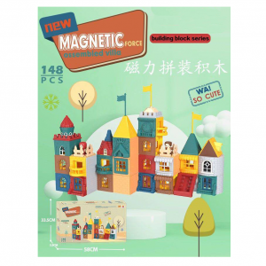 مگنت تایل مدل  ساخت ویلا ۱۴۸ تکه Magnetic Force