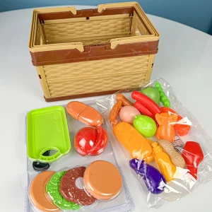 اسباب بازی سبد میوه طرح چوب